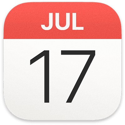 Apple Calendar logo